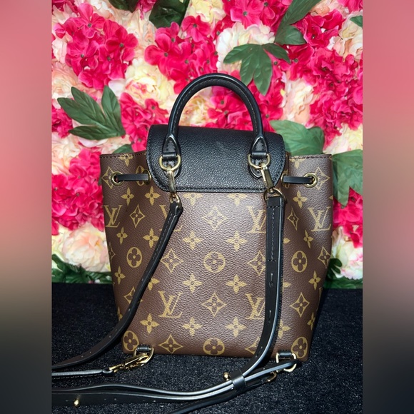 LOUIS VUITTON Monogram BB Montsouris NM Backpack in Black. - Picture 2 of 12